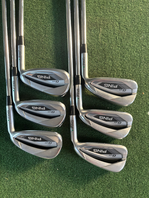 Ping G425 ijzerset | 5/PW | Stiff Flex | Green Dot